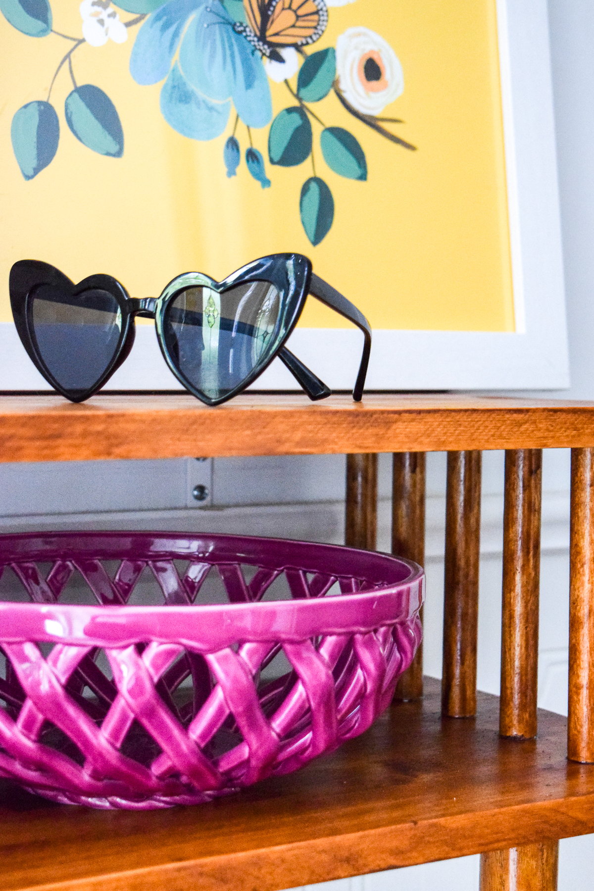 A wood console table DIY you can make without screws! Get the sleek mid century modern look using pine boards and dowels from the Home Depot. Grab the plans on the blog! A wood console table DIY you can make without screws! Get the sleek mid century modern look using pine boards and dowels from the Home Depot. Grab the plans on the blog!