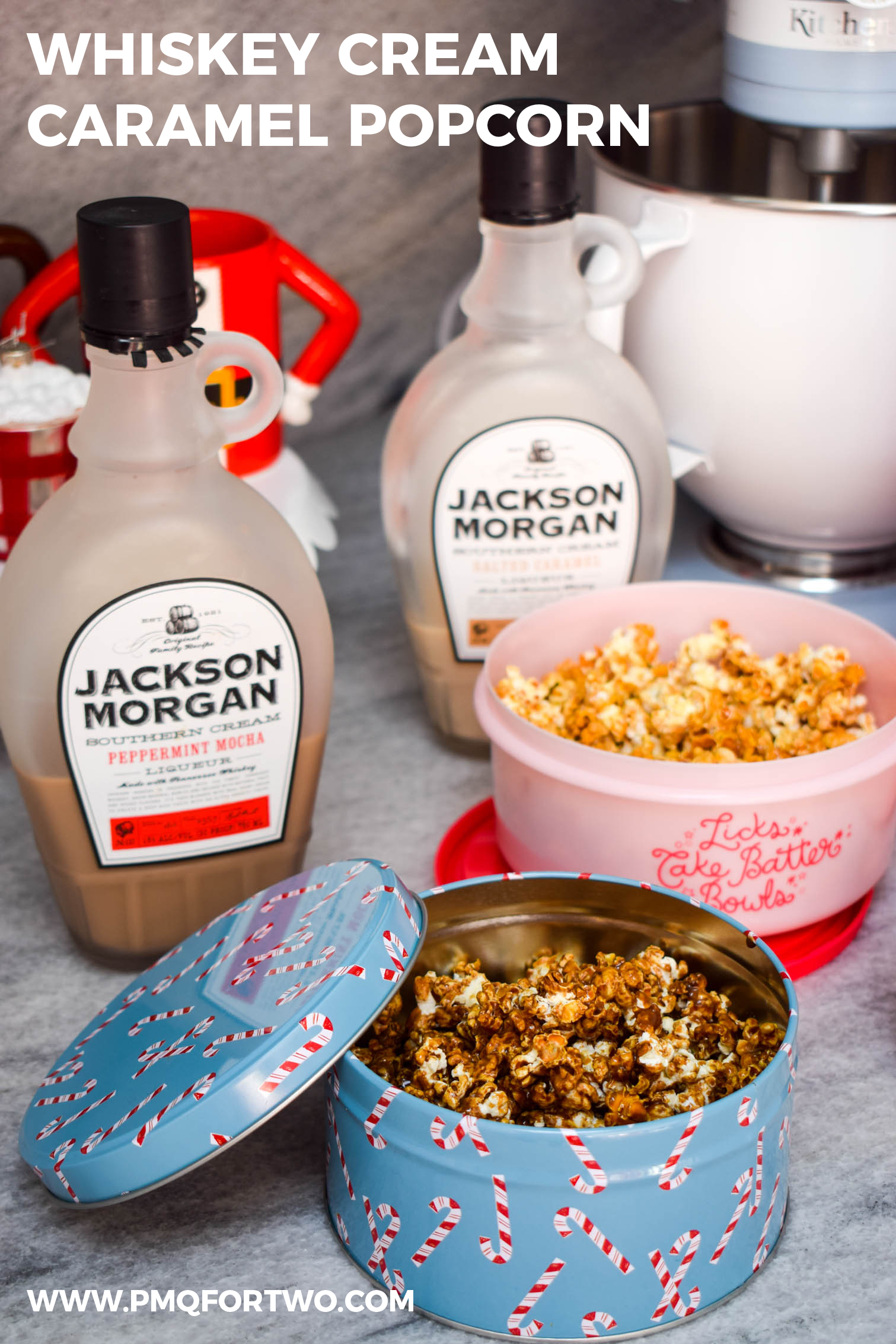 I'm a huge fan of the tasty gift, and I wanted to put a fresh twist on the food gifts we see exchange, with my Whiskey Cream Caramel Popcorn Recipe.