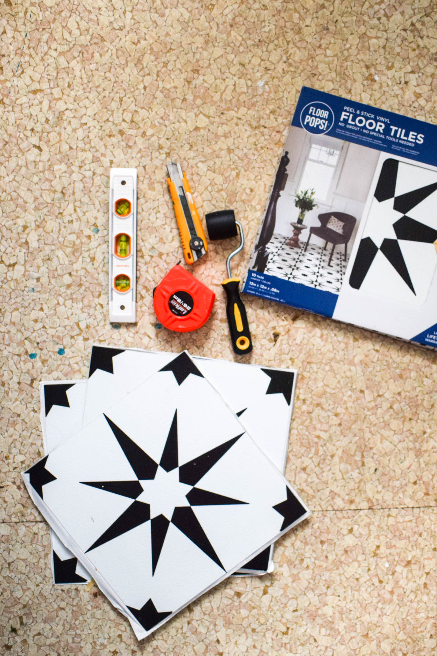 Peel and stick floor tiles are here, and they are the future! They're the perfect solution for renters, budget constraints, or if you just want a new look without the hassle of mortar and grout. My tips on How to install peel and stick floor tiles will show you how easy it is.