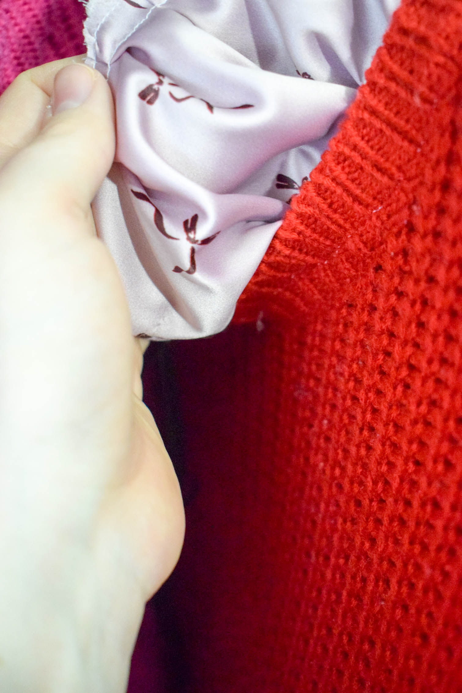 I demistify the pleat in this easy tutorial! My DIY Pleated Ruffle Cuff and Collar are an easy addition to a sweater for a little pizzazz.