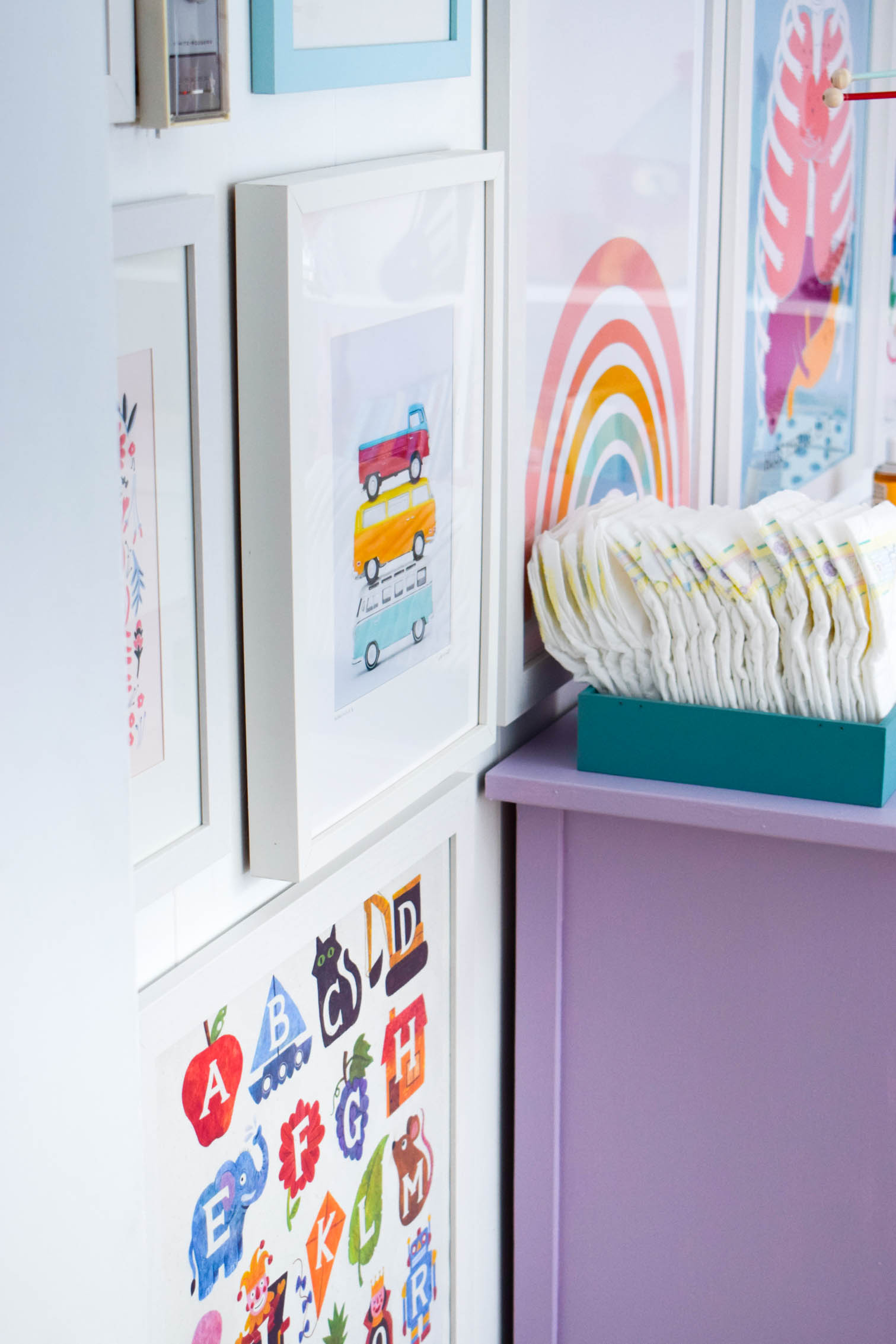 We love a rainbow nursery. From literal rainbows, to every single colour IN the rainbow. Come see how to put it all together for your little ones.