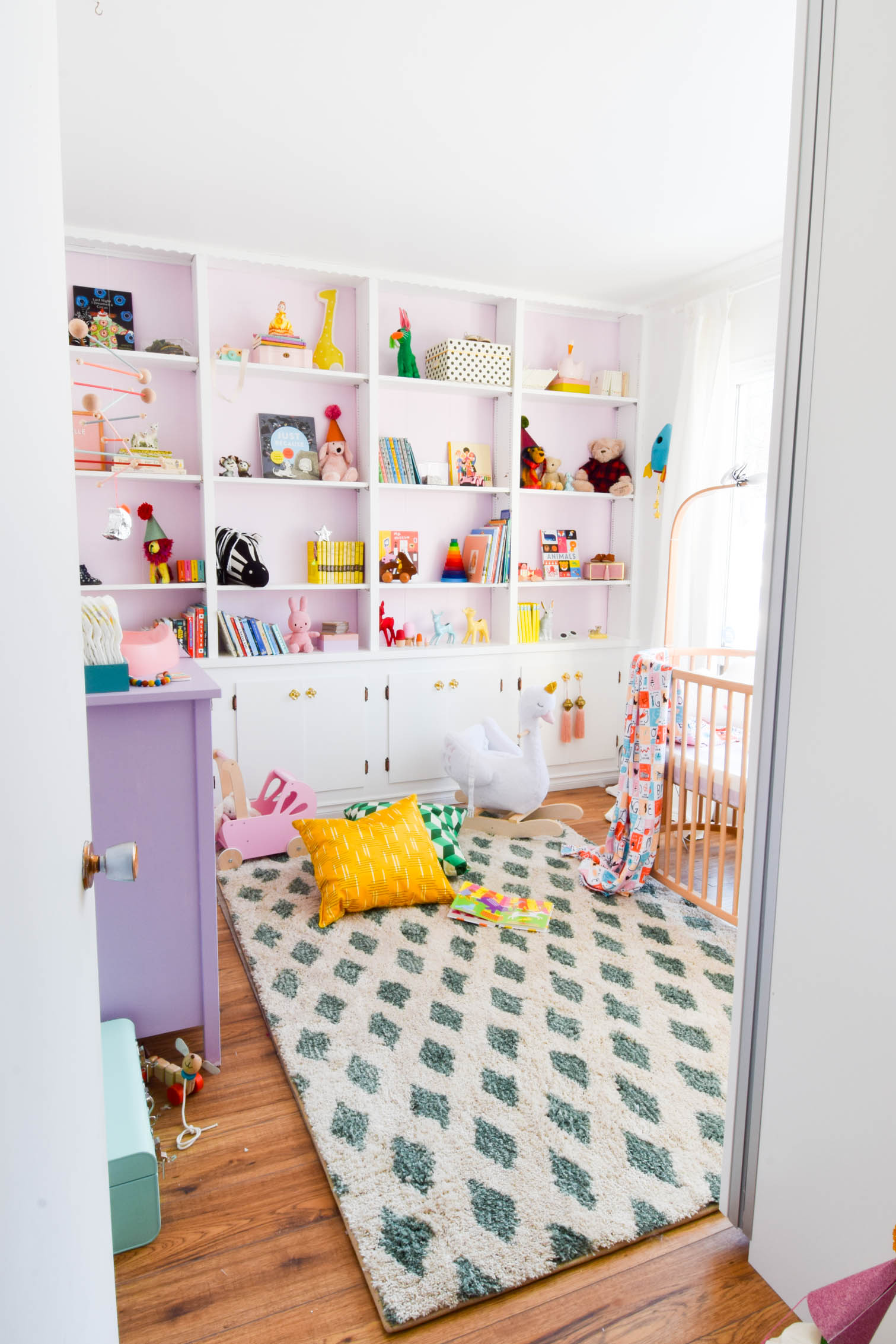 We love a rainbow nursery. From literal rainbows, to every single colour IN the rainbow. Come see how to put it all together for your little ones.