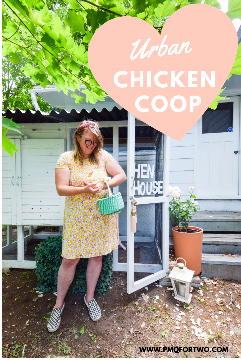 Our urban hen keeping journey began with the coop! We've got our modular urban chicken coop plans, cut list, and more on the blog!