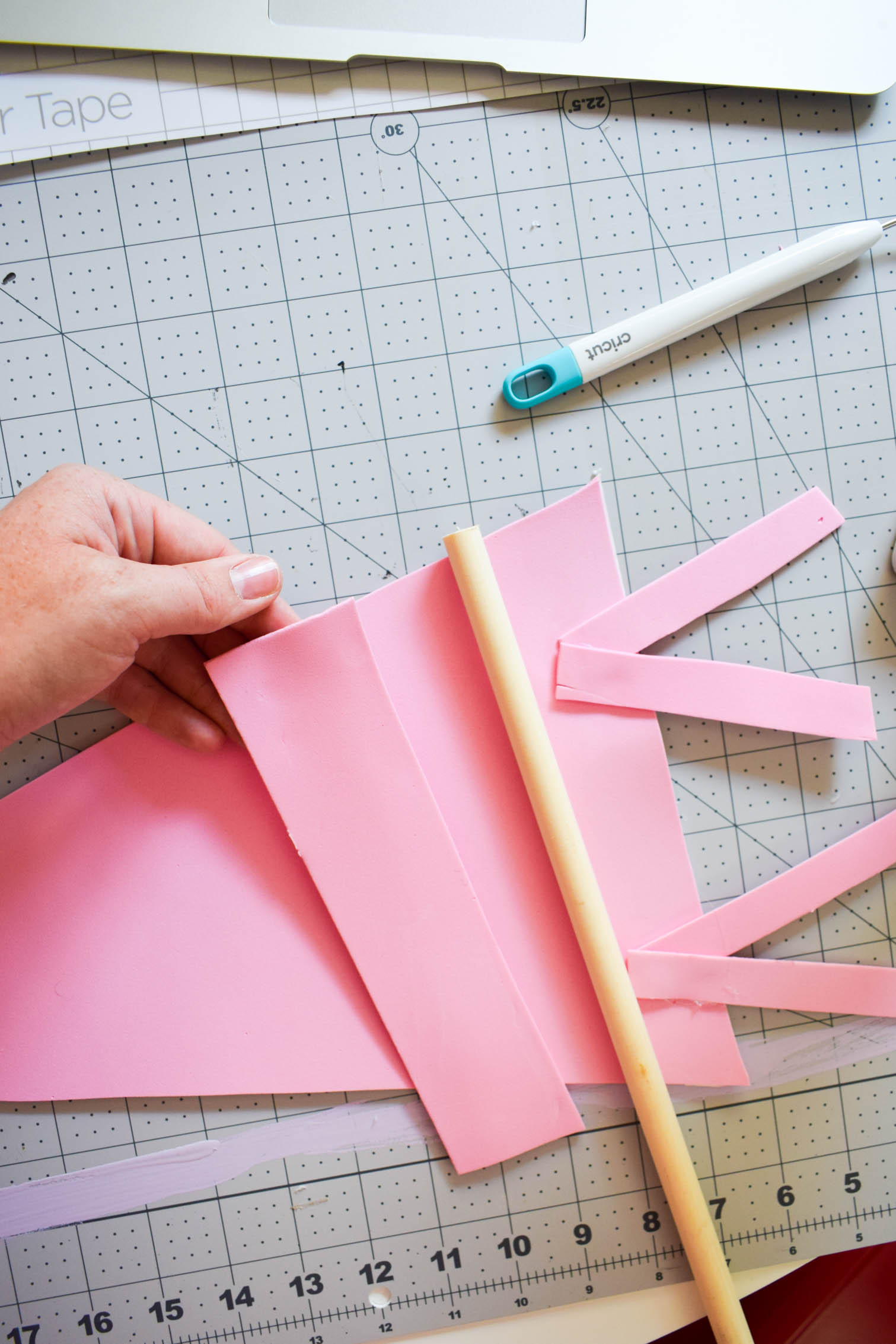 Create a DIY Playhouse Flag that'll survive the elements, using foam and your Cricut Joy! Come catch the tutorial and some inspiration images. 