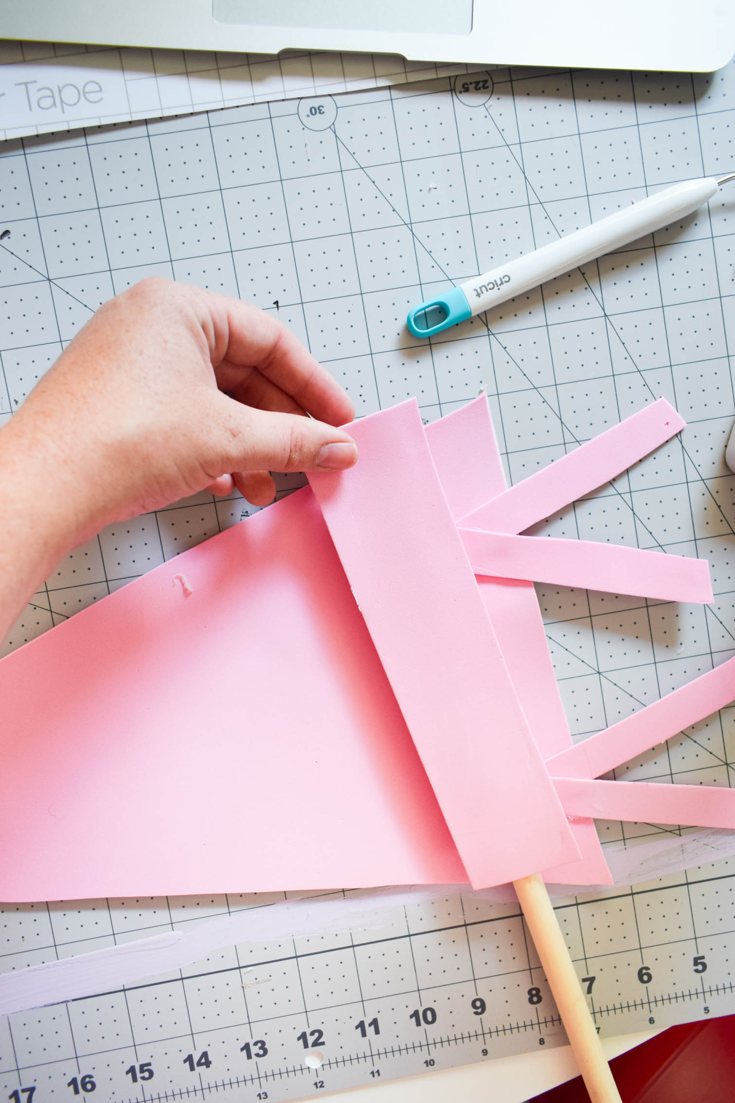 Create a DIY Playhouse Flag that'll survive the elements, using foam and your Cricut Joy! Come catch the tutorial and some inspiration images. 