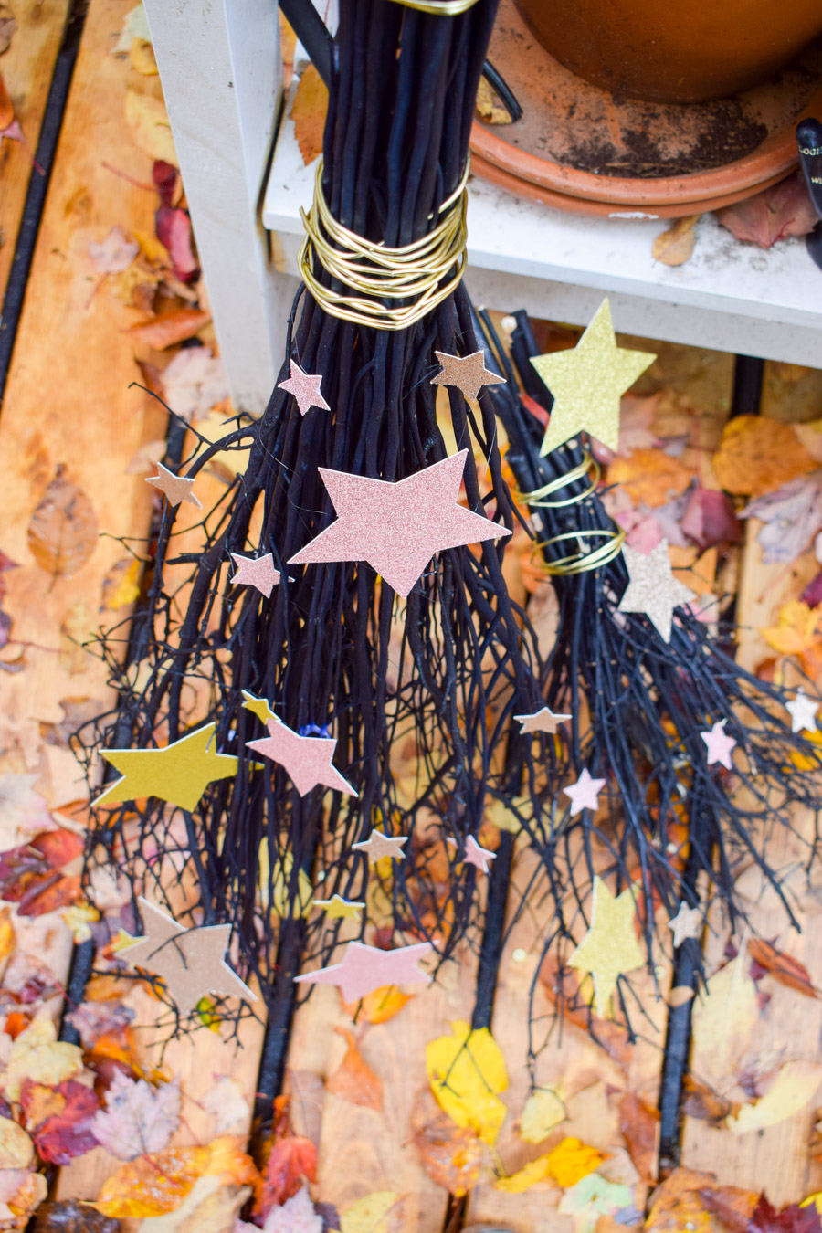 Make a DIY witch broom for everyone in your coven, using the PowerCut snips from Fiskars, and a little magic.