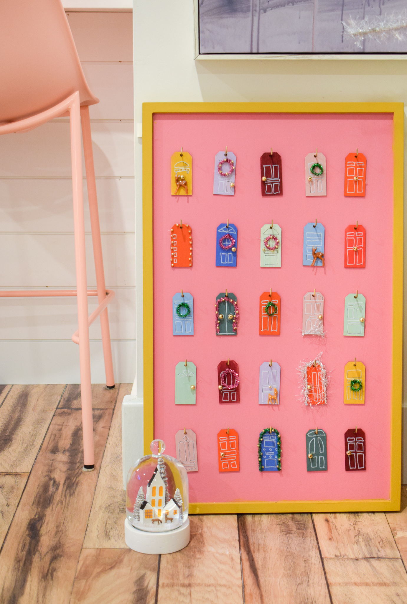 DIY reusable advent calendar • PMQ for two